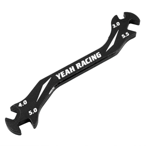 ALUMINUM 7075 TURNBUCKLE WRENCH 3MM 4MM 5MM 5.5MM BLACK