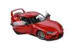 SOLIDO TOYOTA GR SUPRA  – PROMINANCE RED – 1/18 DIECAST MODELS