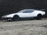 Hpi De Tomaso Pantera 1/10 200mm Rc body Shell Clear Rare New Arrivals