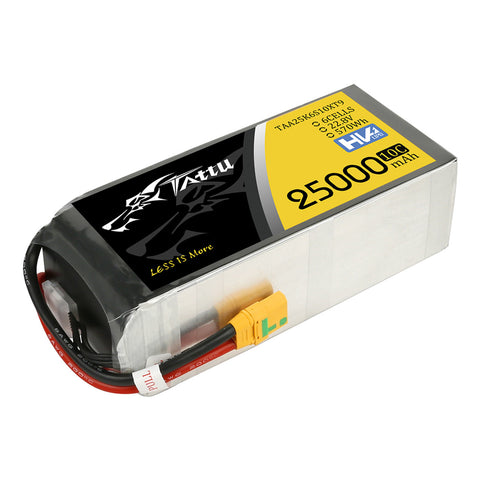 Tattu G-Tech 6S 25000mAh 22.8V 10C LiPo Battery with XT90-S Plug for UAV Lipo Battery Online Only