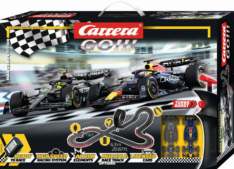 Carrera GO!!! 1/43 - Max Competition Slot car Set 6.3m