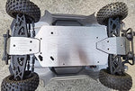 ARRMA SENTON V3 3S BLX STAINLESS STEEL MAIN CHASSIS WITH BUMPER (Hollow Version) 24pcs set