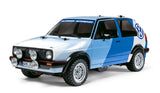 TAMIYA VOLKSWAGEN GOLF MKII GTI RALLY 1/10 Rc Mf01x  New Arrival