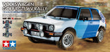 TAMIYA VOLKSWAGEN GOLF MKII GTI RALLY 1/10 Rc Mf01x  New Arrival