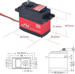 JX Servo PDI-HV6214MG 62g High Precision Metal Gear Digital Standard Servo