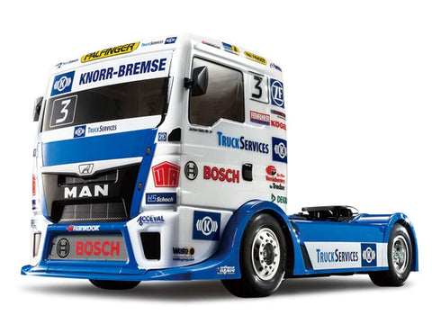 Tamiya (TT01E)MAN Hahn Racing ON ROAD RACING TRUCK (w/ ESC Incl.)