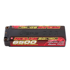 Gens ace Redline 2.0 Series 6500mAh 2S 7.6V 140C  HV Lipo Battery Pack