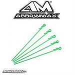 ARROWMAX CPV Racing - Long Thickened Body Clips (10pcs) Gre