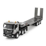 Huina 1318 1:24 Semi-alloy Remote Control Flatbed Trailer Toy ( 2024 Model ) BLACK NOVEMER ONLINE ONLY