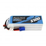 Gens ace 5100mAh 80C 22.2V 6S1P  Pack with EC5 plug Soft Case Lipo Battery Online Only