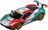 Carrera 64186 Ferrari 488 GT3 Squadra Corse Garage Italia No. 7 1:43 Scale Analog Slot Car Racing Vehicle for Carrera GO!!! Slot Car