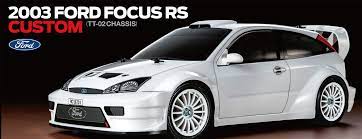 TAMIYA BODY SET FOR FORD FOCUS RS 2003 CUSTOM