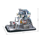 ROBOTIME NASA Apollo 11 Lunar Module Eagle 93pcs 3D Puzzle