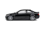 Solido BMW E46 CSL 2003 BLACK 1/18 Diecast model