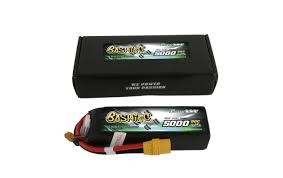 Gens ace 5000mAh 14.8V 4S1P 60C Lipo Battery Pack with EC5  Bashing Series