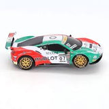 Carrera 64186 Ferrari 488 GT3 Squadra Corse Garage Italia No. 7 1:43 Scale Analog Slot Car Racing Vehicle for Carrera GO!!! Slot Car