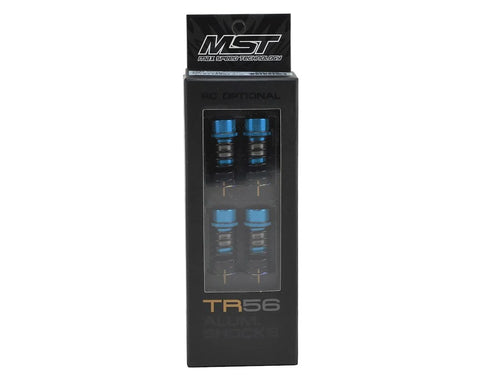 MST TR56 ALUMINUM DAMPER/SHOCKS SET BLACK FOR 1/10 RC CAR