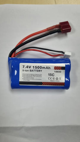 wl 144001 standard lipo battery 1500mah 7.4V lipo