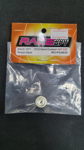 Race opt 7075 Hard coated 48P Pinion Gear 33T