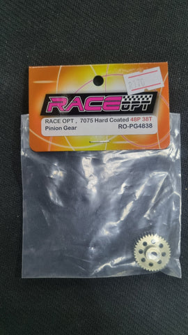 Race opt 7075 Hard coated 48P Pinion Gear 38T