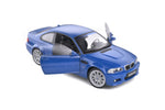 BMW E46 M3 COUPÉ – LAGUNA BLUE – 2000 DIECAST SOLIDO