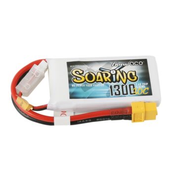 Gens Ace Bashing Lipo 1300mah 7.4V 30c XT60 softpack Lipo Battery Online Only