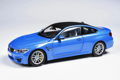 PARAGON BMW M4 COUPE Yas Marina Blue1/18 Diecast Model