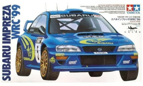 Tamiya  Subaru Impreza WRC '99 1/24 Plastic Model Kit 24218