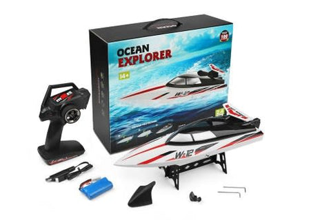 WL TOYS OCEAN EXPLORER RC TOY BRUSHED 35 KPH SPEED BOAT