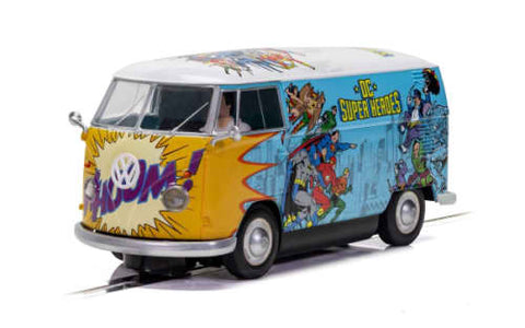 SCALEXTRIC -VW PANEL VAN T1B DC COMICS 1/32 SLOT CAR