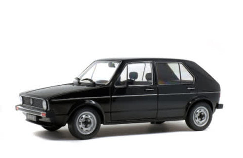 SOLIDO - 1983 VOLKWAGEN GOLF L - BLACK 1/18 DIECAST MODEL CAR