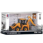 Double EAGLE JCB Backhoe Loader RC Construction RC 1/20