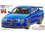 Tamiya Nissan Skyline R34 GT-R V.spec 1/24 Plastic model kit  Item 24210