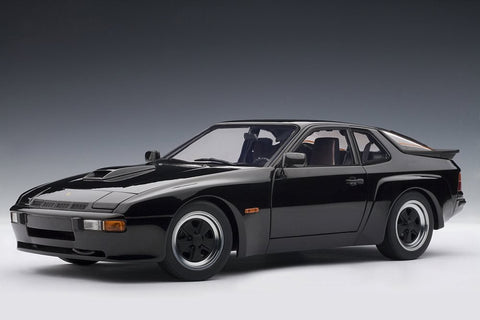 AutoArt 1980 Porsche 924 Carrera GT Black 1/18 diecast