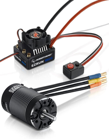 Hobbywing Ezrun Max10 ESC* with 3652SL 4000Kv Brushless Ecs+Motor