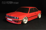 A Plastics E30 Coupe Plastic bumper 1/10 RC Clear lexan body