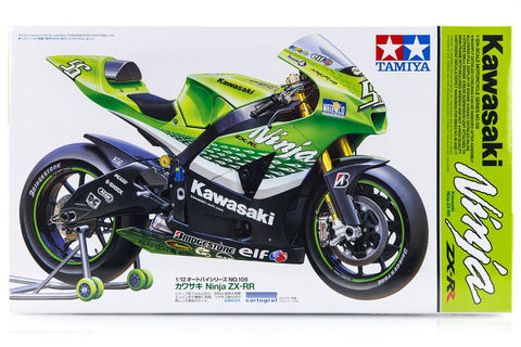 Tamiya KAWASAKI 2004 NINJA ZX-RR Moto Gp 1/12 MOTORCYCLE MODEL KITS