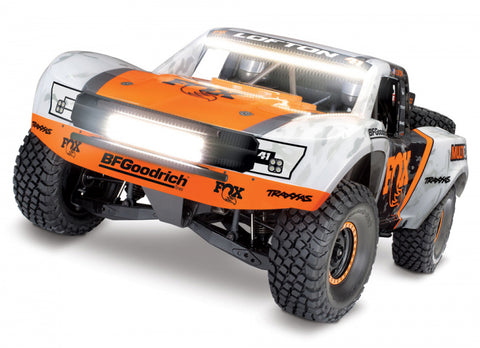 Traxxas Unlimited Desert Racer UDR V2 6S RTR 4WD all road 1/7 scale Truck (Fox) w/LED Lights