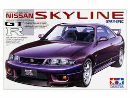 TAMIYA NISSAN SKYLINE R33 GT-R V.SPEC 1/24 PLASTIC MODEL KIT ITEM# 24145