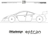 Bitty Design Eptron 1/10 TC 190mm Touring body