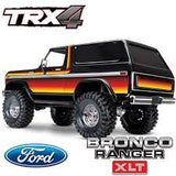 TRAXXAS TRX-4 1966 FORD Bronco Ranger XLT 1/10 RC TRAIL ROCK CRAWLER RTR