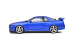 Solido 1999 Nissan Skyline (R34) GT-R – BAYSIDE BLUE  1/18 Diecast