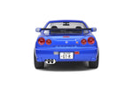 Solido 1999 Nissan Skyline (R34) GT-R – BAYSIDE BLUE  1/18 Diecast