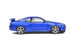 Solido 1999 Nissan Skyline (R34) GT-R – BAYSIDE BLUE  1/18 Diecast