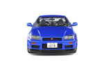 Solido 1999 Nissan Skyline (R34) GT-R – BAYSIDE BLUE  1/18 Diecast