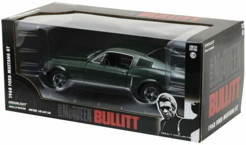 Greenlight 1968 Ford Mustang GT  Steve McQueen BULLITT  1/18 Diecast model