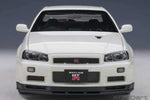 Autoart Nissan Skyline GT-R (R34) V-spec II White Pearl 1/18 diecast model