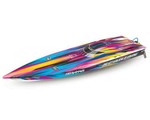 Traxxas Spartan VXL Brushless 6S 90 KPH + BOAT with Tsm