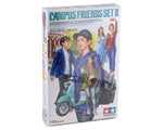 TamiyaCampus Friends Set II Plastic Model Kit Figures  Tam24356