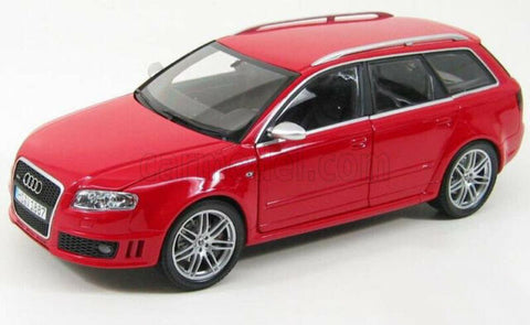 Minichamps 2006 AUDI RS4 B7 Type 8E Avant Red 1/18  Diecast model